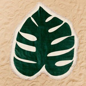 Ban.do Monstera Leaf Oversized SUMMER Beach Towel